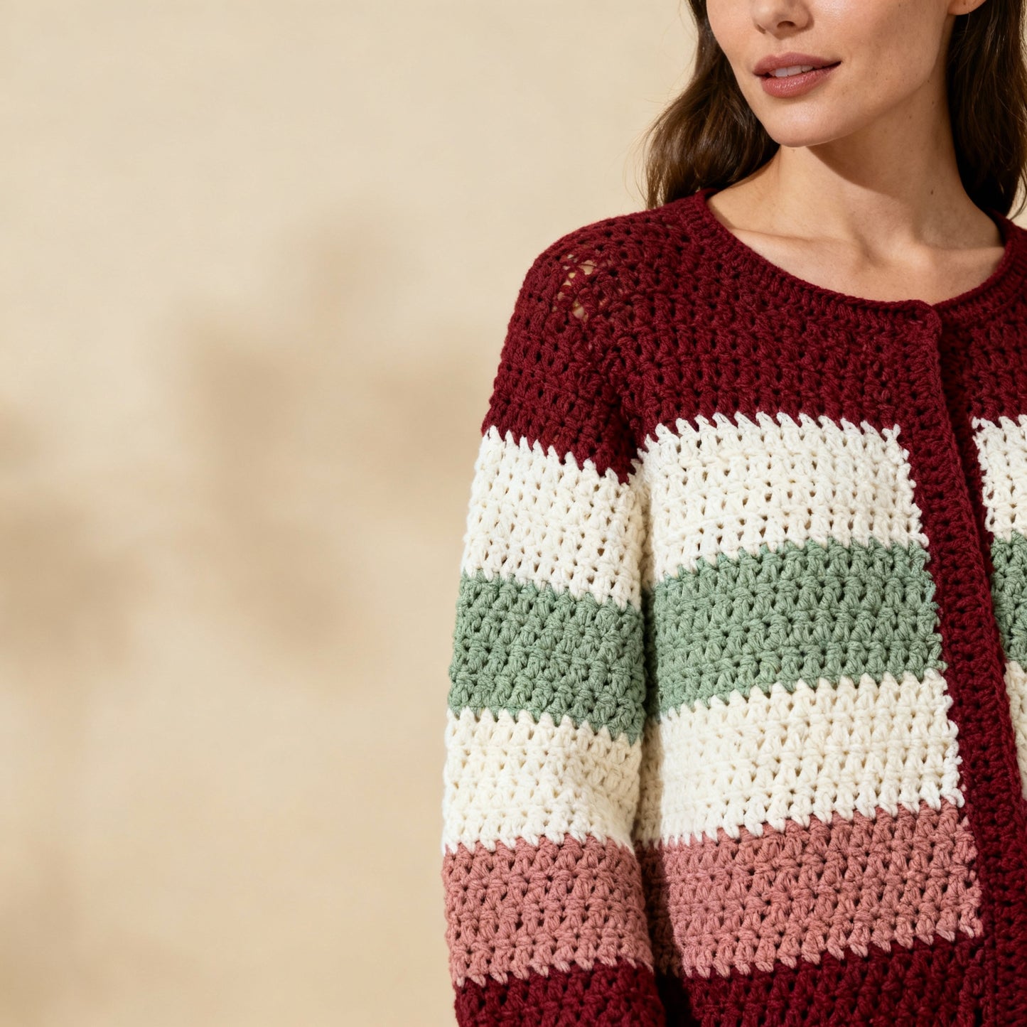 Granny Stitch Cardigan - Step-by-Step Crochet Guide