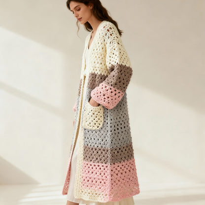 Granny Stitch Cardigan - Step-by-Step Crochet Guide